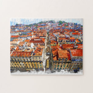 Das echte Portugal-Lissabon Puzzle