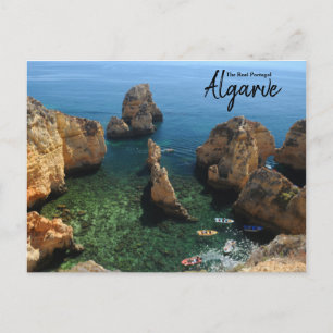 Das echte Portugal-Ponta da Piedade, Algarve Postkarte