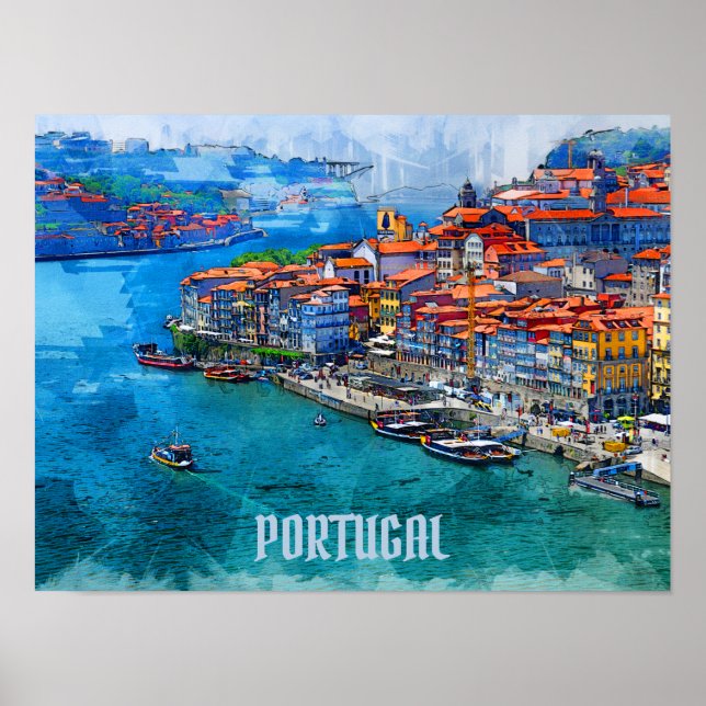 Das echte Portugal - Porto Poster (Vorne)