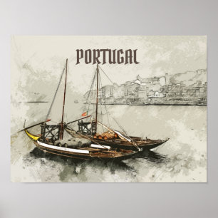 Das echte Portugal - Porto Poster