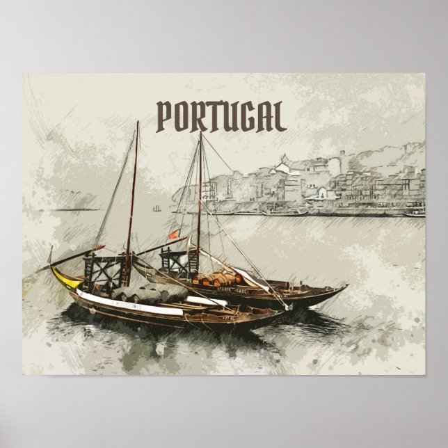 Das echte Portugal - Porto Poster (Vorne)