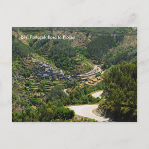 Das echte Portugal - Weg nach Piodao Postkarte