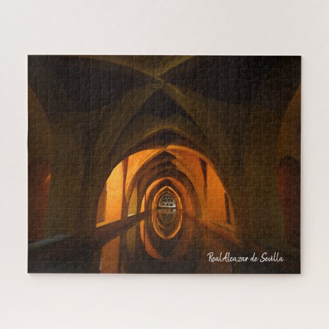 Das echte Spanien - Alcazar von Sevilla Puzzle (Horizontal)