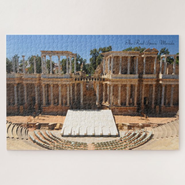 Das echte Spanien - Merida Puzzle (Horizontal)