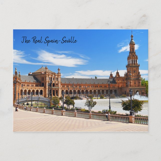 Das echte Spanien - Sevilla Postkarte (Vorderseite)