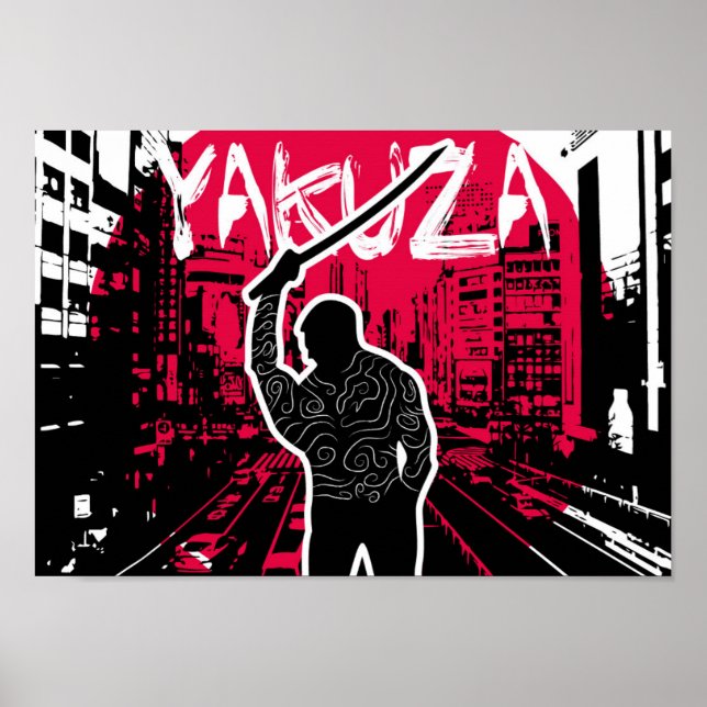 Das echte Yakuza-Poster Poster (Vorne)