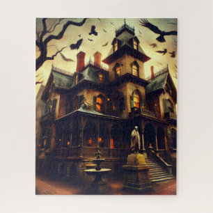Das Edgar Allan Poe Macabre Mansion Puzzle