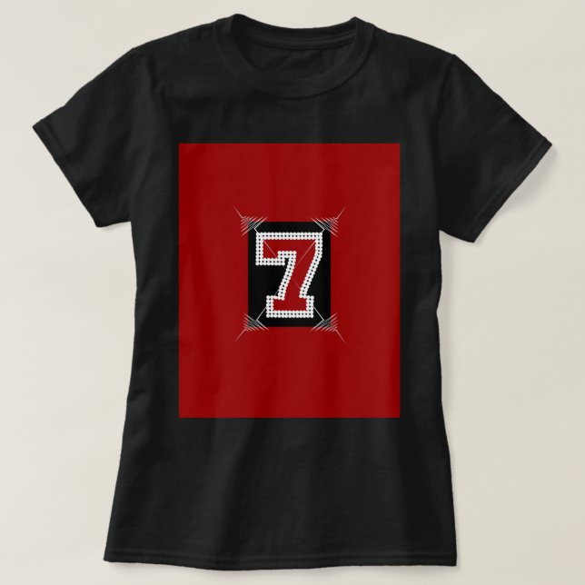 Das Edge 7-Spur-Schloss 1 T-Shirt (Design vorne)