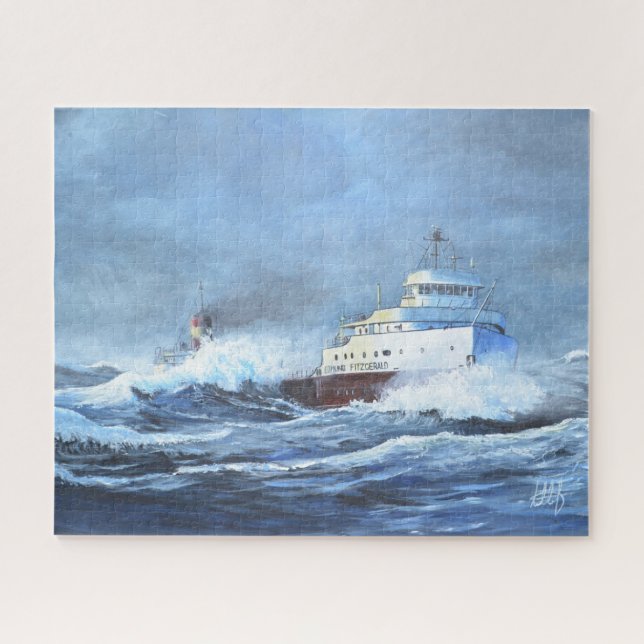 Das Edmund Fitzgerald Jigsaw-Puzzle Puzzle (Horizontal)