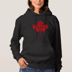 Das Eh Team Ahornleiter Kanadische Flagge Happy Ca Hoodie