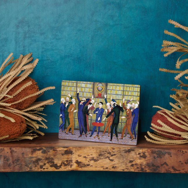 Das Ei von Columbus, schöne Kunst, Fotoplatte (Seite)