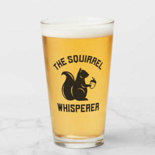 Das Eichhörnchen flüstert Squirrel Lover Glas