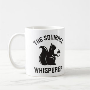 Das Eichhörnchen flüstert Squirrel Lover Kaffeetasse