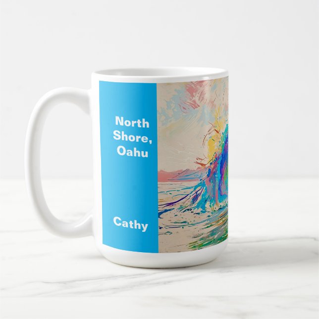 Das Eichhörnchen surfen Kaffeetasse (Links)