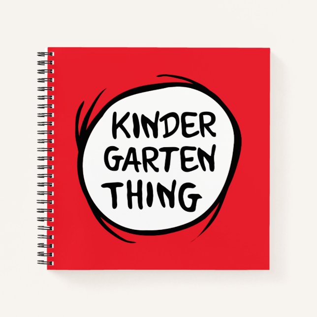 Das eine ist das Kindergarten Notizbuch (Vorderseite)