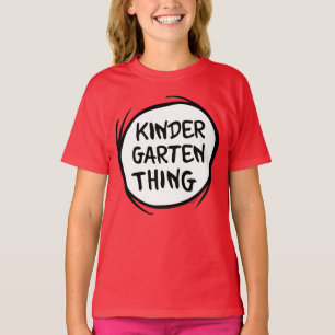 Das eine ist das Kindergarten T-Shirt