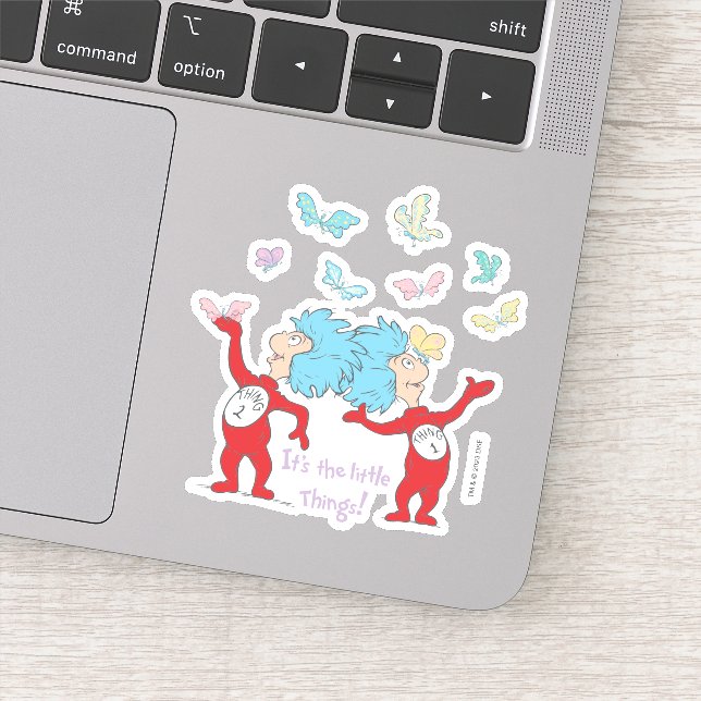 Das eine ist das Kleine! Aufkleber (Detail)