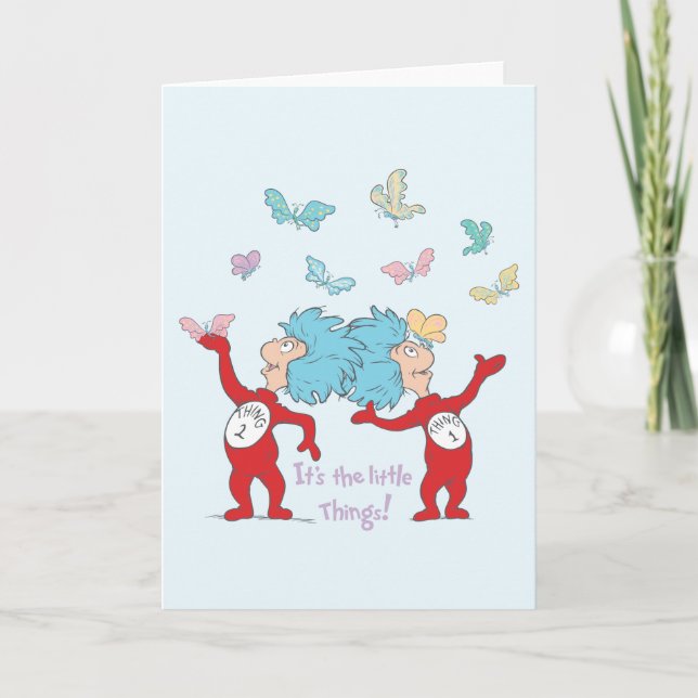 Das eine ist das Kleine! Karte (Vorderseite)