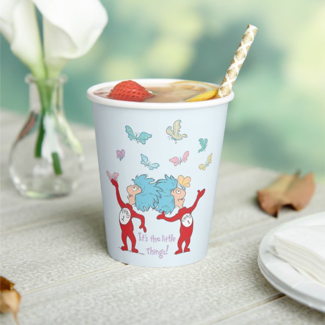 Das eine ist das Kleine! Pappbecher (In Situ)