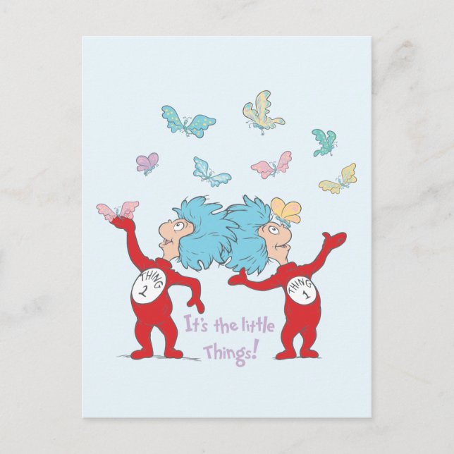 Das eine ist das Kleine! Postkarte (Vorderseite)