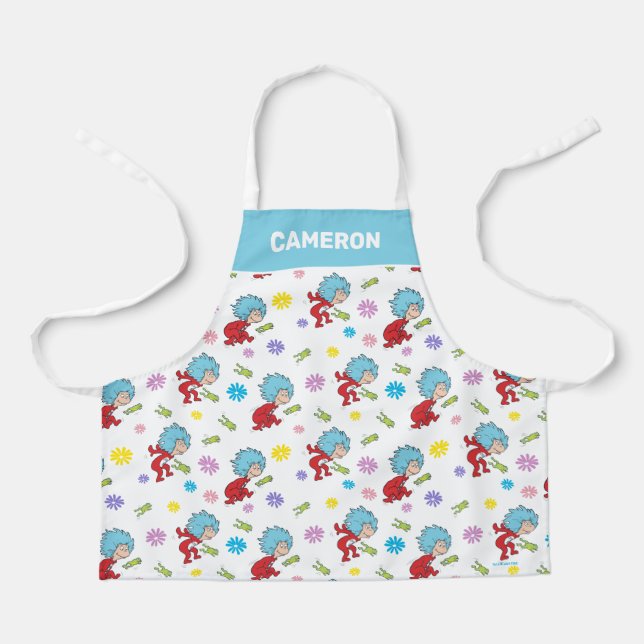 Das eine ist das zwei hoppy Frog Dinge Muster Schürze (Vorderseite)