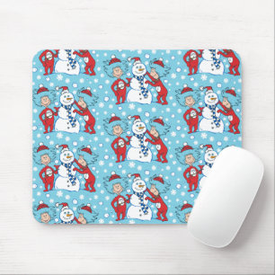 Das eine ist das zwei Schneemanagementmuster Mousepad