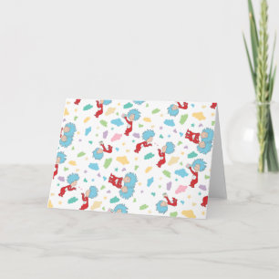 Das eine ist das zwei süße Dingmuster Karte