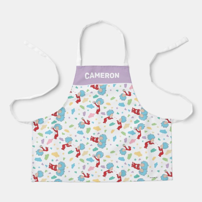 Das eine ist das zwei süße Dingmuster Schürze (Vorderseite)