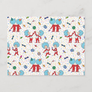 Das eine ist das zweite Celebration-Muster Postkarte