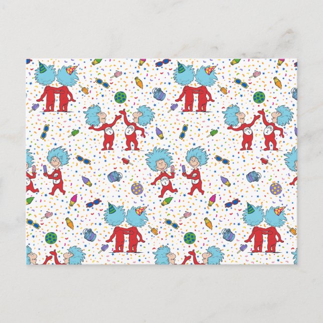 Das eine ist das zweite Celebration-Muster Postkarte (Vorderseite)