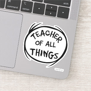 Das Eine - Lehrer aller Dinge Aufkleber