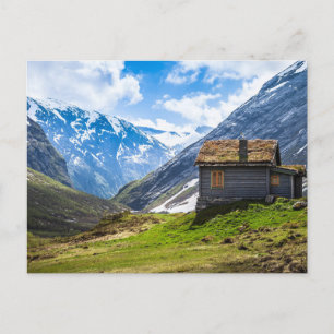 Das einfache postkarte