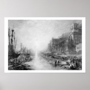 Das Eingehen von Regulus, antiker Karthago, Poster