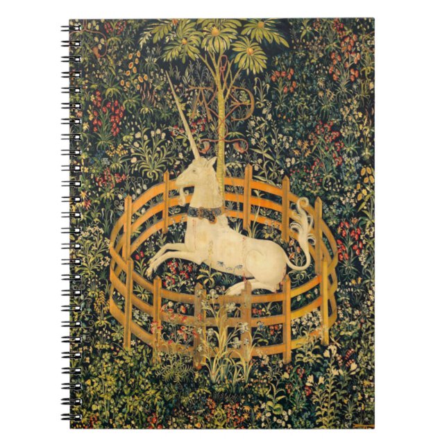 Das Einhorn in Gefangenschaft Notizblock (Vorderseite)