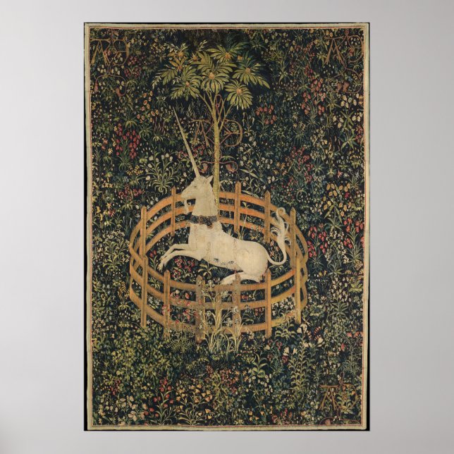 Das Einhorn in Gefangenschaft Poster (Vorne)