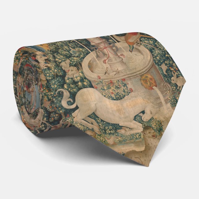 Das Einhorn ist gefunden - Die Jagd des Einhorns Krawatte (Gerollt)