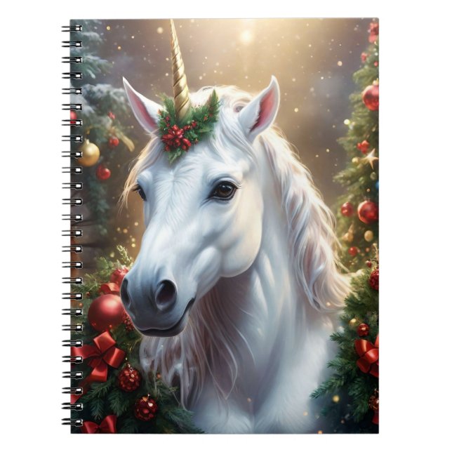 „Das Einhorn von Noel“ Notizblock (Vorderseite)