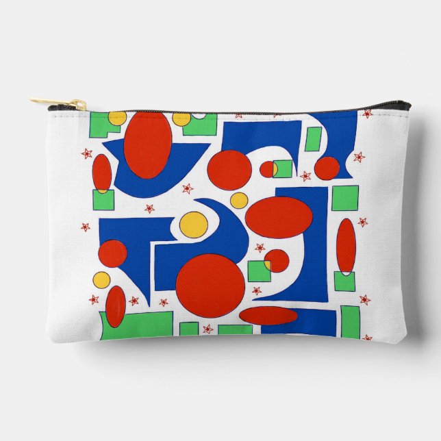 Das einzigartige Muster des universellen Beutels Zubehörtasche (Vorderseite)