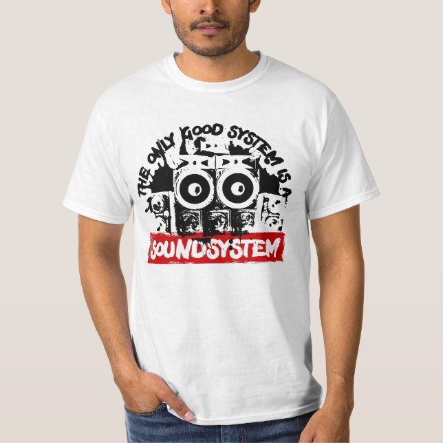 Das einzige gute System ist ein Audiosystem T-Shirt (Vorderseite)