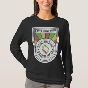 Das einzige gute System ist ein Sound System Rasta T-Shirt