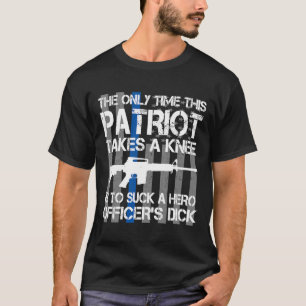 Das einzige Mal, dass dieser Patriot braucht das K T-Shirt