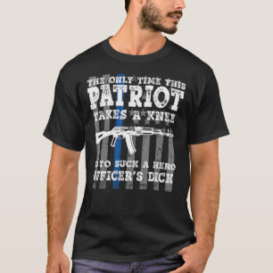  das einzige Mal, dass dieser Patriot braucht ein  T-Shirt