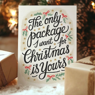 Das einzige Paket, das ich zu Weihnachten will Fli