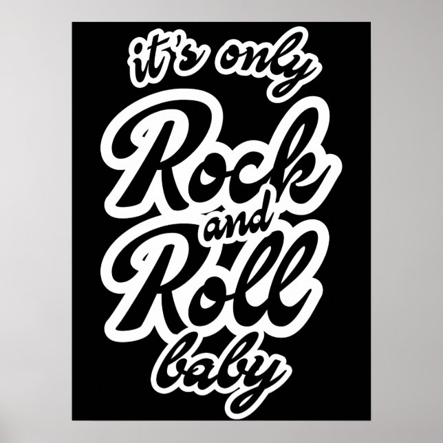 Das einzige Rock and Roll Baby Poster (Vorne)