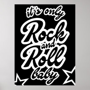 Das einzige Rock and Roll Baby Poster