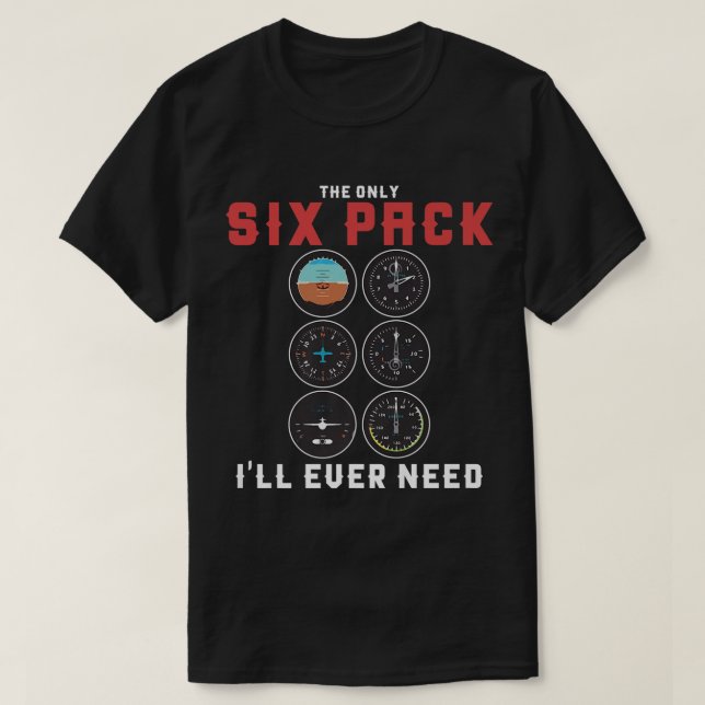 Das einzige Sechserpack, das ich je T - Shirt Funn (Design vorne)