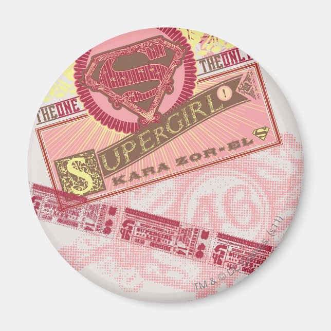 Das einzige Supergirl Magnet (Vorne)