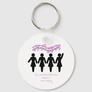 Das einzige, was besser ist als singen schlüsselanhänger