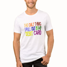 Das Einzige, was ich herausnehme, ist mein Debit C
