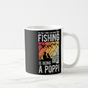 Das Einzige, was ich mehr liebe als Angeln, ist ei Kaffeetasse